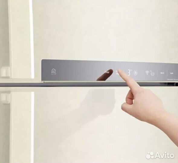 Холодильник LG GN-H702hehu бежевый