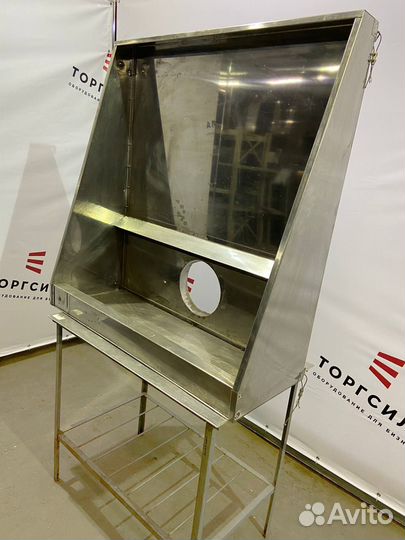 Зонт вытяжной нержавейка