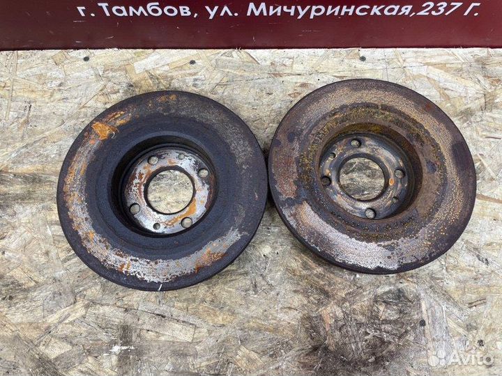 Тормозные диски переднее Renault Logan