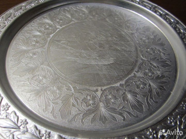 Поднос алюминиевый. СССР