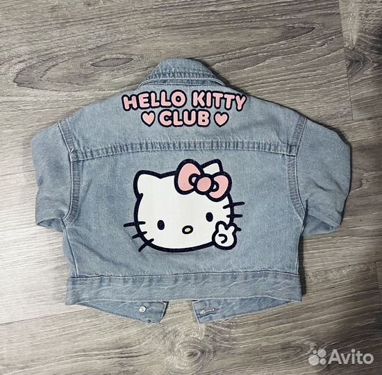 Джинсовая куртка для девочки 80 86