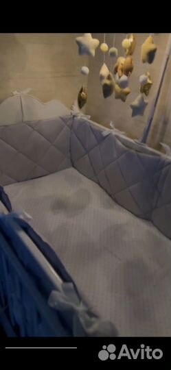 Бортики в детскую кроватку