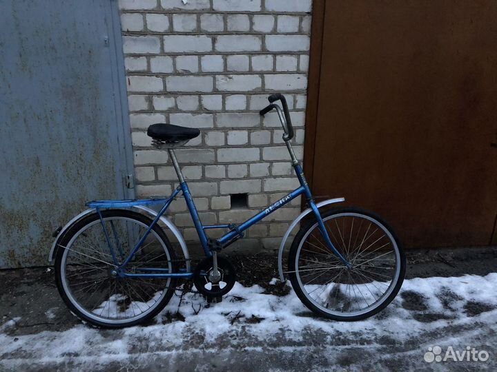 Велосипед десна синий складной