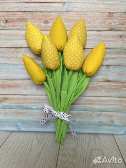 Букет тюльпанов-тильда