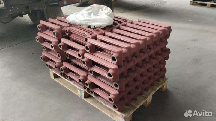 Чугунные батареи опрессованные