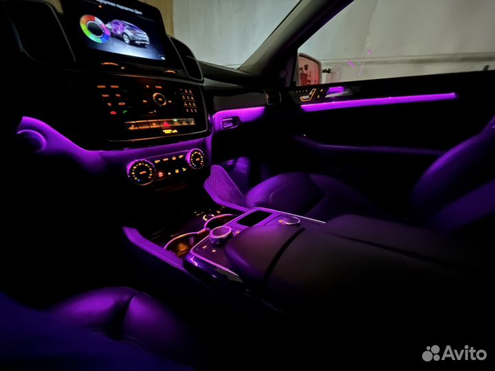 Gle/gls/w166 mersedes подсветка салона