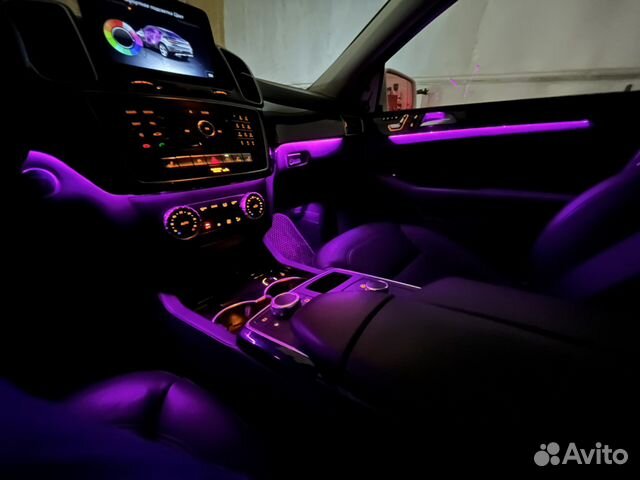 Gle/gls/w166 mersedes подсветка салона