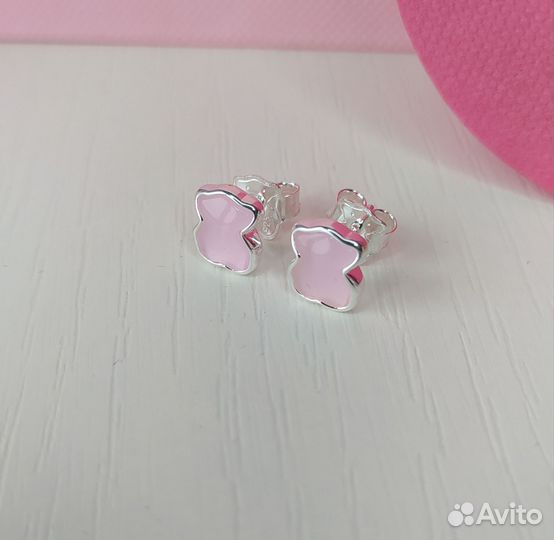 Серьги Tous с кварцитом