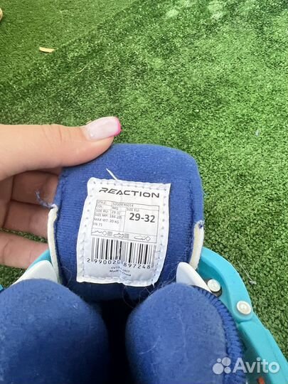 Ролики reaction детские