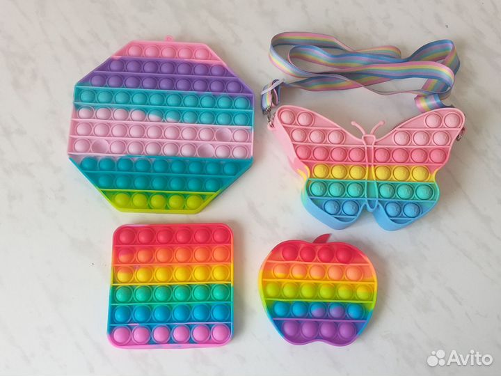 Pop it игрушки и сумочка