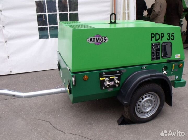 Дизельный передвижной компрессор Atmos PDP / PDK