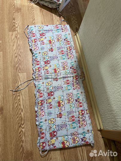 Бортики для детской кровати подушки