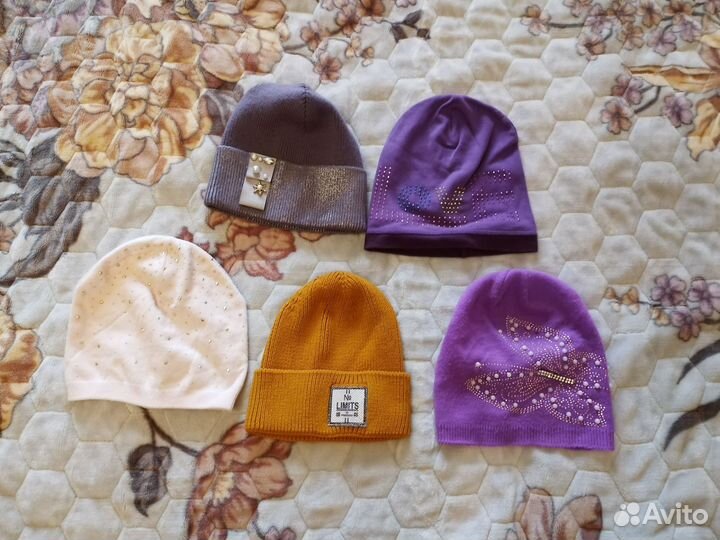 Шапки детскиедля девочек
