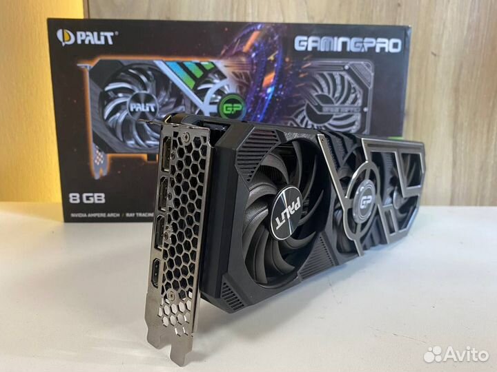 Видеокарта palit RTX 3070Ti 8GB Гарантия