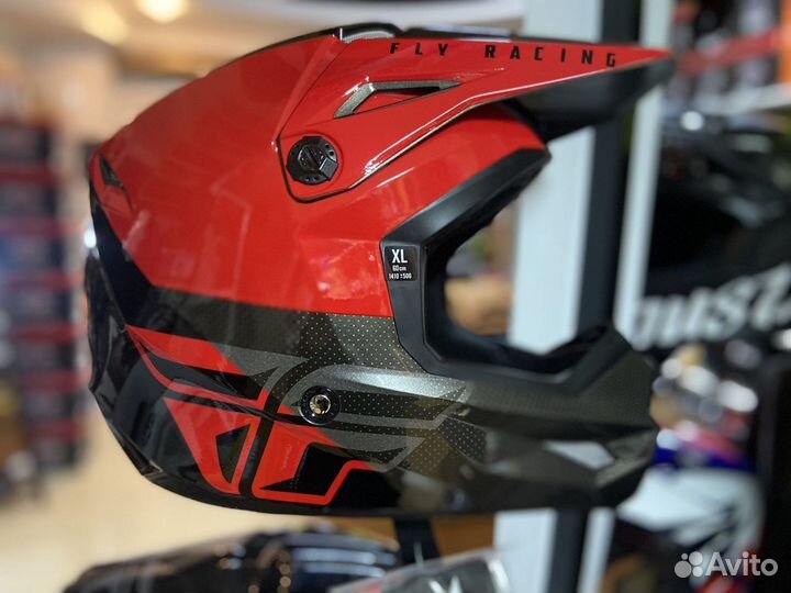 Шлем (кроссовый) FLY racing kinetic straight edge