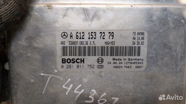 Блок управления двигателем Mercedes Sprinter, 2004