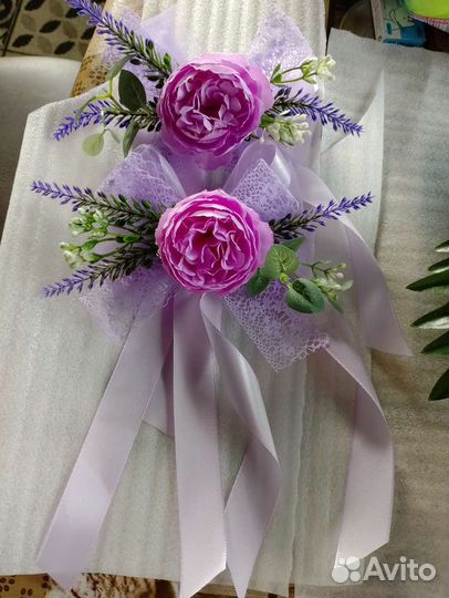 Свадебные украшения на машину продажа