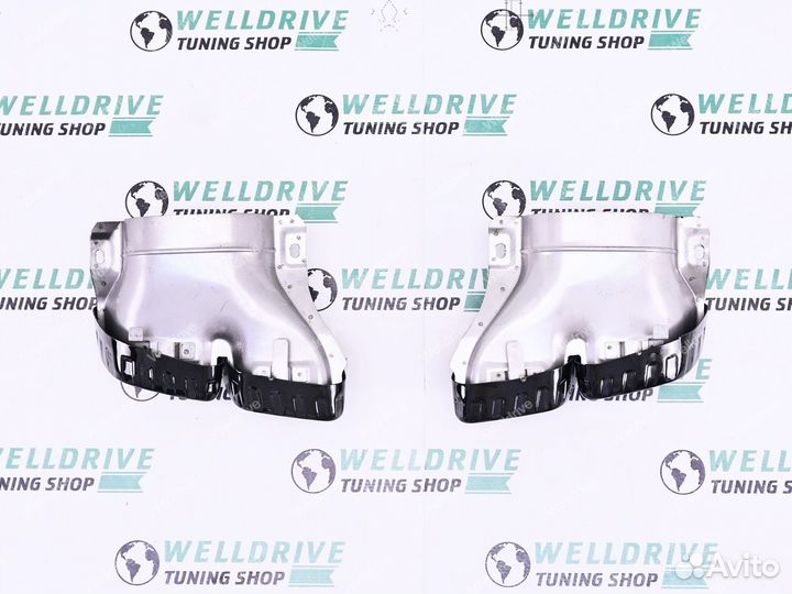 Диффузор и насадки Mercedes W213 4D E63S рест