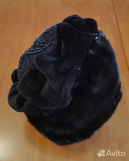 Шапка норковая женская новая