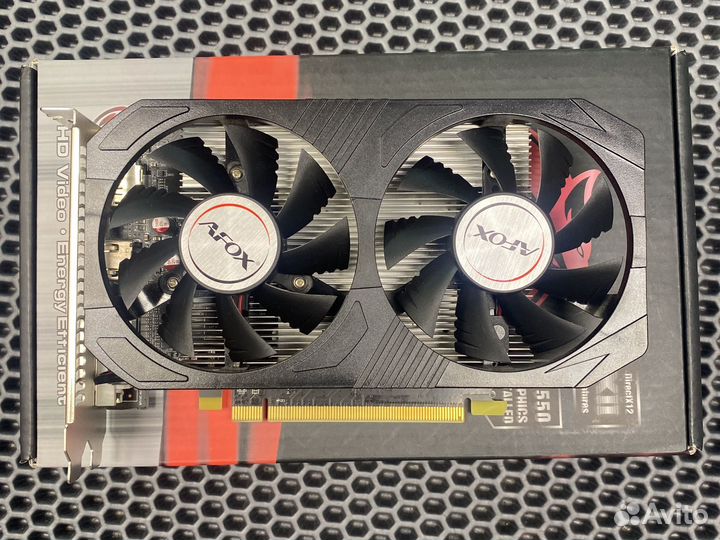 Видеокарта RX 550 4gb gddr5