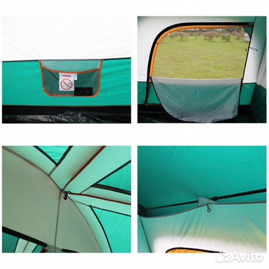 Палатка туристическая 4-6 местная (Art-096-3)