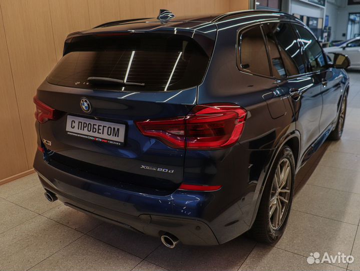 BMW X3 2.0 AT, 2018, 173 292 км