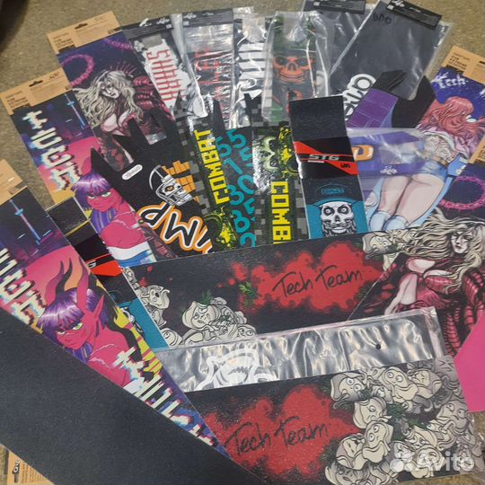 Шкурка на трюковой самокат