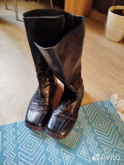 Сапоги кожа 39 в идеале