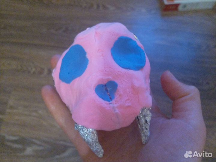 Череп ручная работа