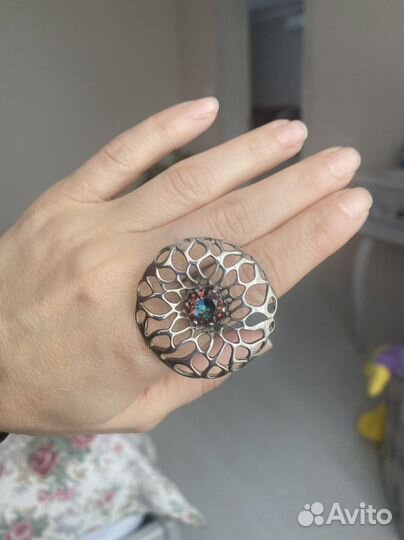 Кольцо Серебро
