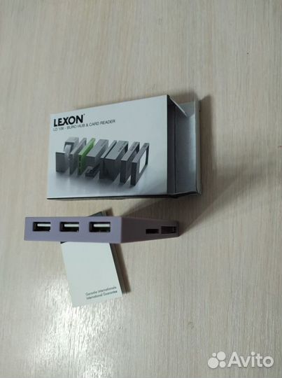 Usb hub и cardreader lexon