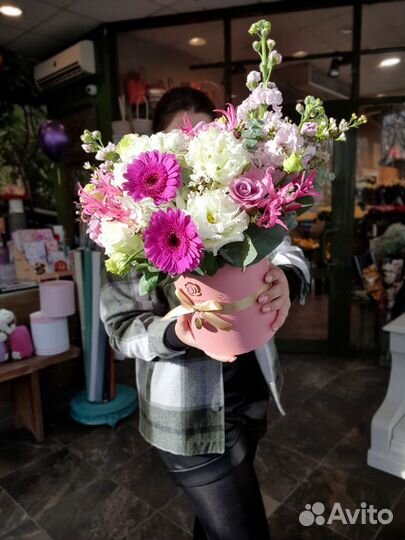 Букет в коробке