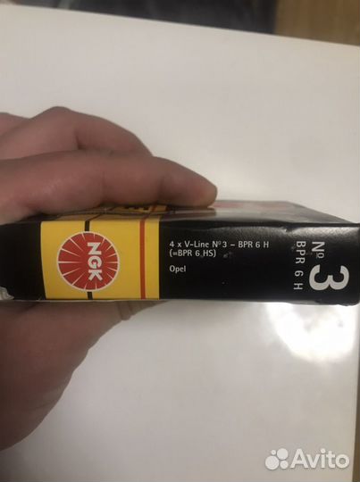 Продам свечи зажигания NGK #3 BPR6H Opel