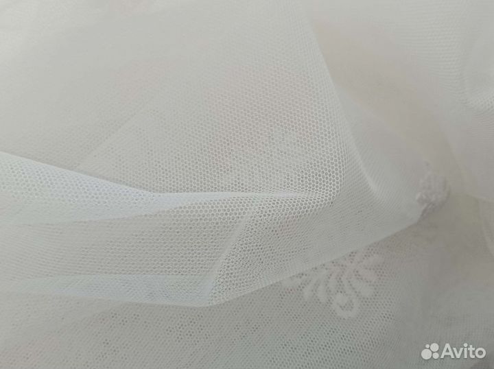 Новый тюль. Цвет экрю