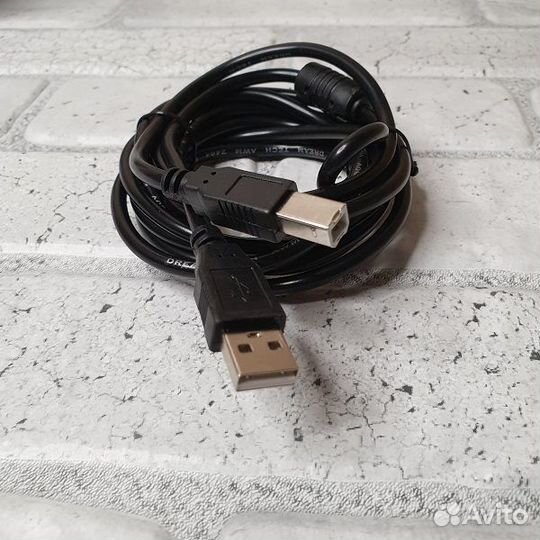 Кабель для принтер USB2.0 (AM-BM) 3 метра