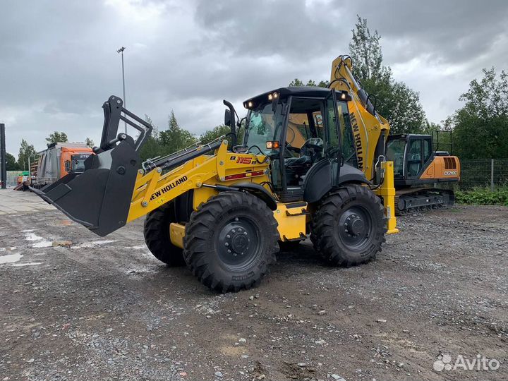 Экскаватор-погрузчик New Holland B115B, 2023