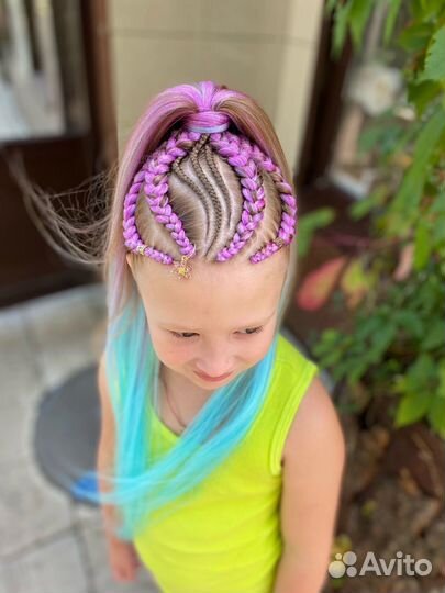 Косы с канекалоном