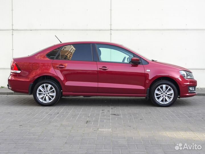 Volkswagen Polo 1.6 AT, 2015, 144 395 км