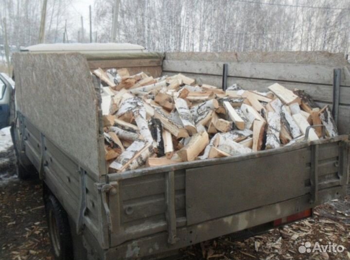 Дрова колотые