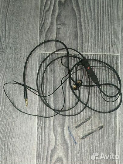 Микронаушники проводные с кнопкой