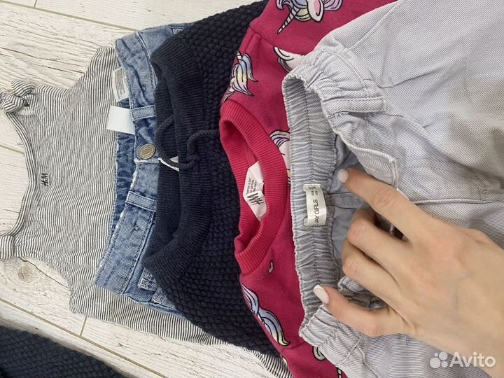 Пакет фирменных вещей на девочку 98-104