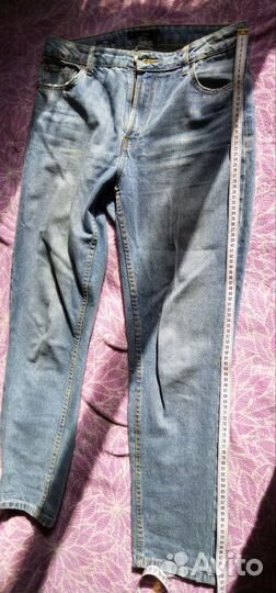 Джинсы женские Mom, Bershka