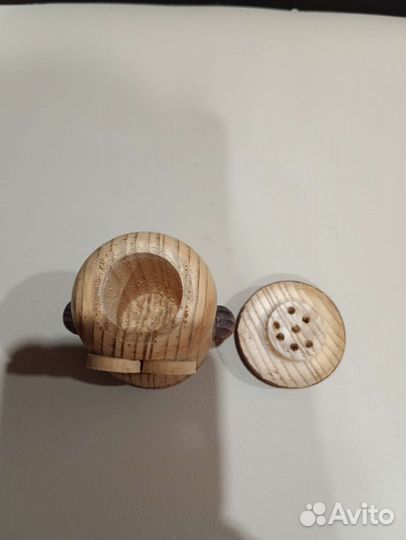 Солонка деревянная 