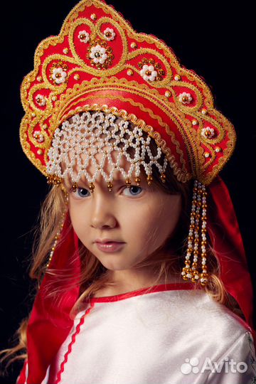 Кокошник детский, венок