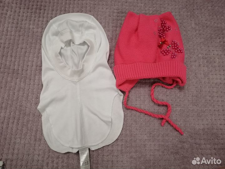 Новые шапки для девочки разных размеров