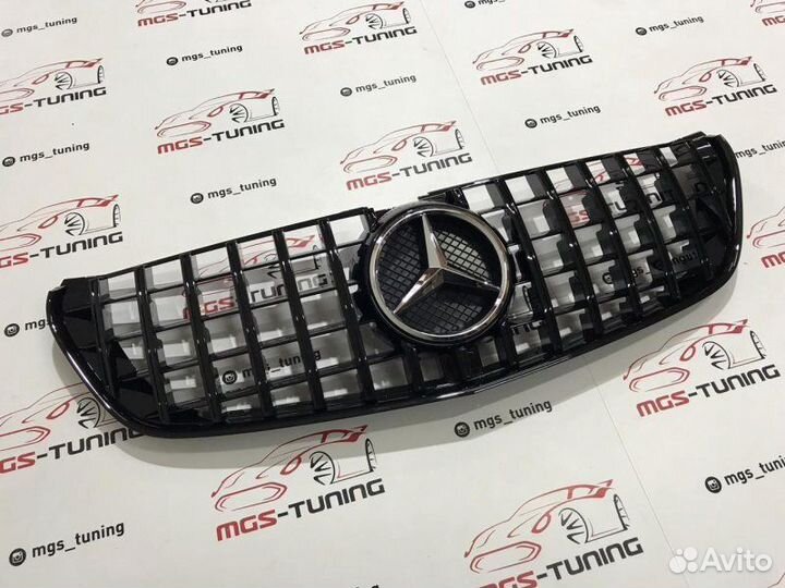 Решетка Mercedes V-Class GT 16-н.в. Хром звезда