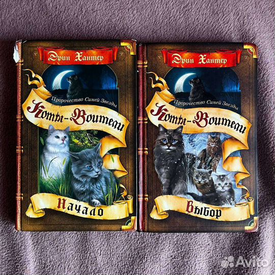 Книги Коты воители