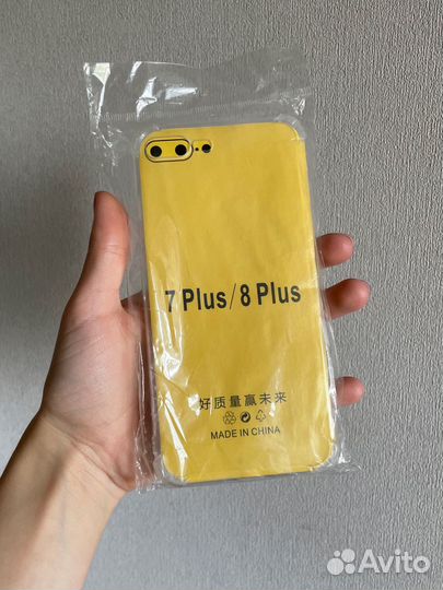 Прозрачный Чехол для iPhone 7 plus / 8 plus