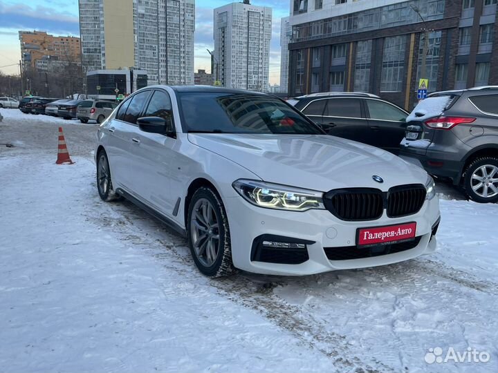 BMW 5 серия 2.0 AT, 2018, 212 360 км