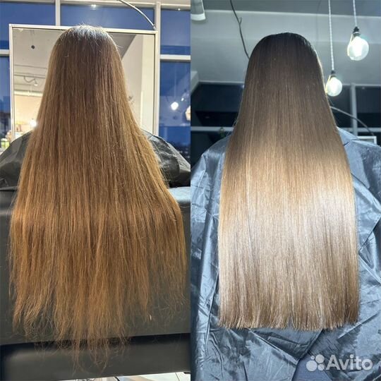 Кератиновое выпрямление, ботокс, холодный уход